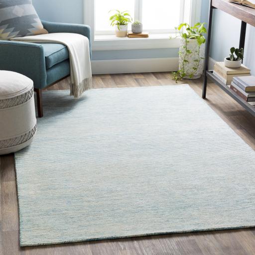 Surya Strada SDA-2304 Aqua Cream 8' x 10' Rug