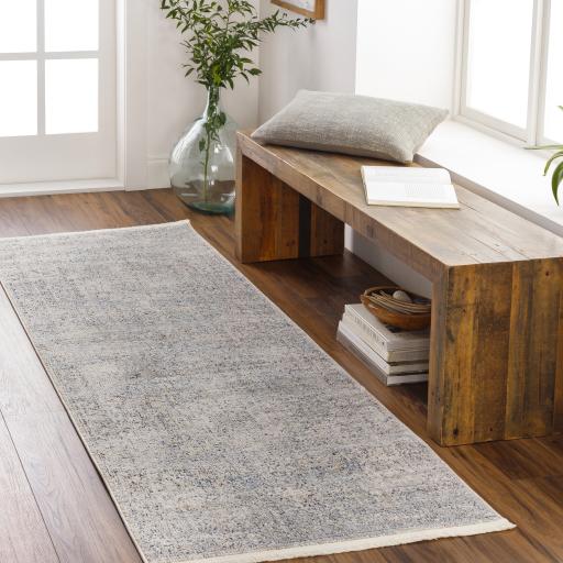 Surya Subtle SUB-2319 Black Charcoal 5'3" x 7' Rug