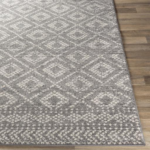 Surya Sunderland SUN-2302 Charcoal Light Slate 5'3" x 7'3" Rug