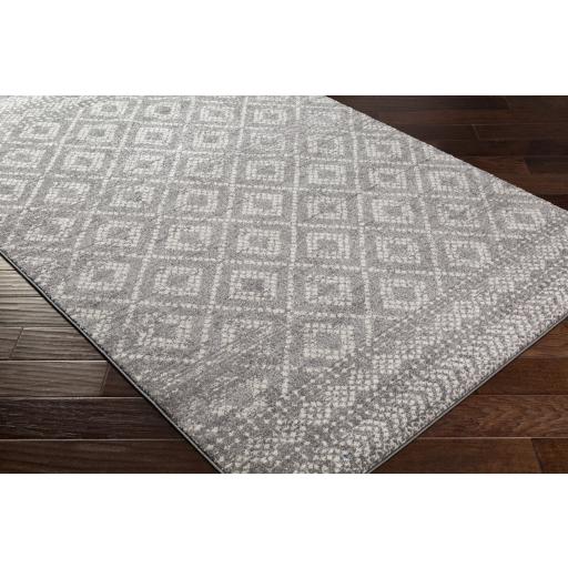 Surya Sunderland SUN-2302 Charcoal Light Slate 5'3" x 7'3" Rug