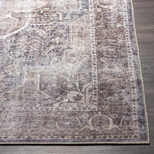 Surya Tahmis THI-2700 Brown Charcoal 2' x 2'11" Rug