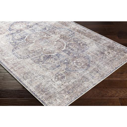 Surya Tahmis THI-2700 Brown Charcoal 2' x 2'11" Rug