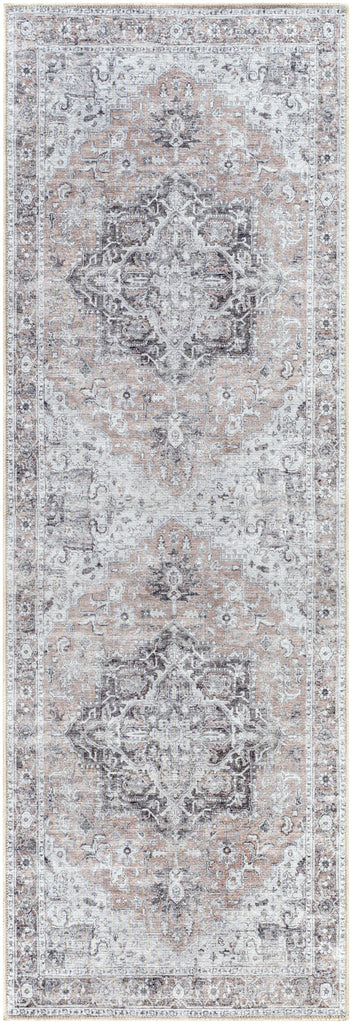 Surya Tahmis THI-2702 Beige Charcoal 2' x 2'11" Rug