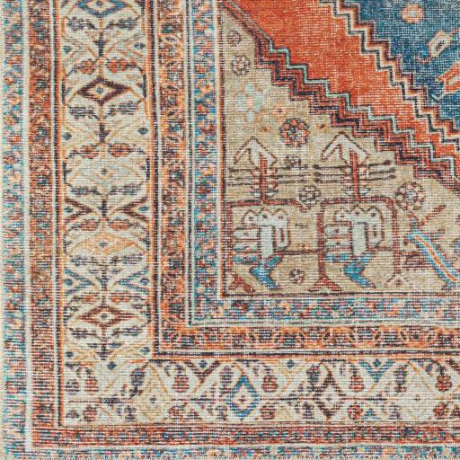 Surya Tahmis THI-2704 Beige Blue 2'7" x 7'10" Rug