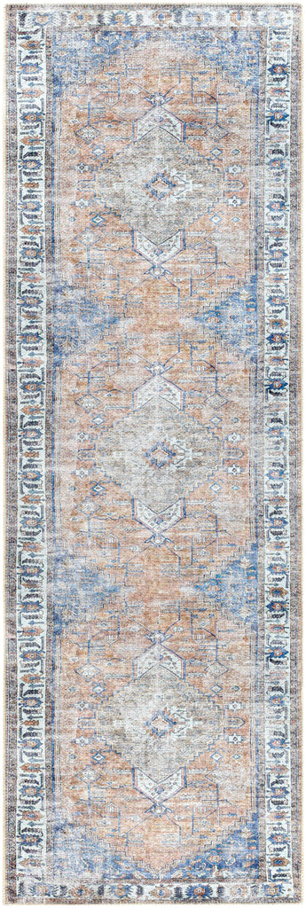 Surya Tahmis THI-2707 Blue Dusty Pink 6'7" x 9' Rug