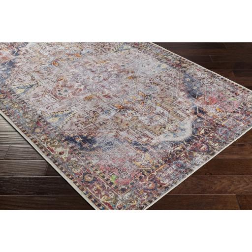 Surya Tahmis THI-2709 Aqua Beige 2' x 2'11" Rug