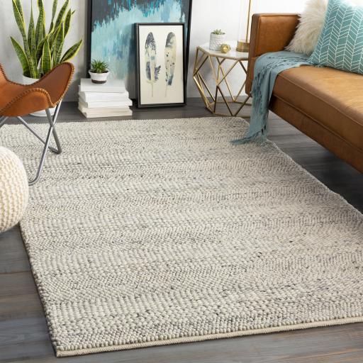 Surya Tahoe TAH-3709 Black Cream 10' x 14' Rug