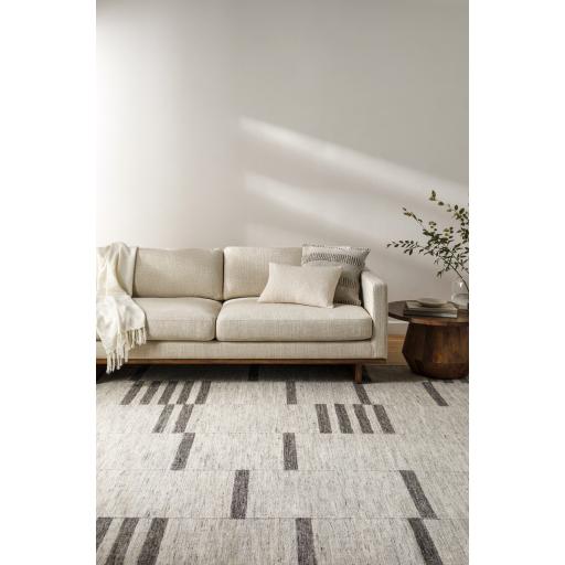 Surya Tamaris TMI-2302 Charcoal Cream 12' x 15' Rug