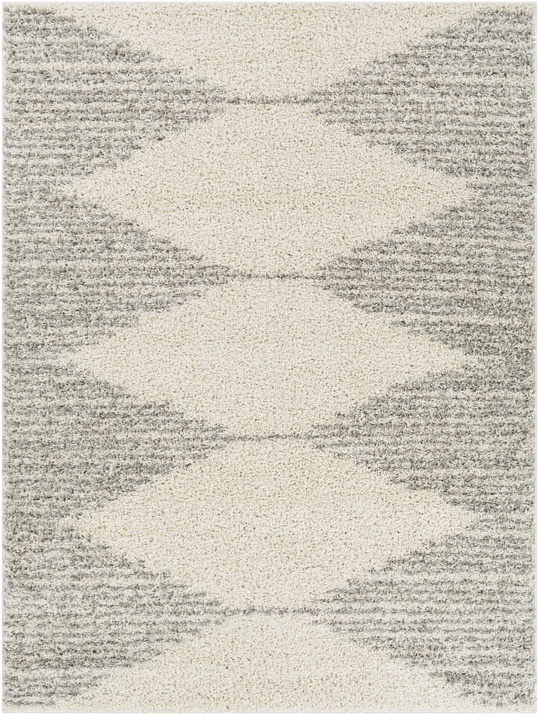 Surya Taza Shag TZS-2310 Cream Gray 6'7" x 9' Rug