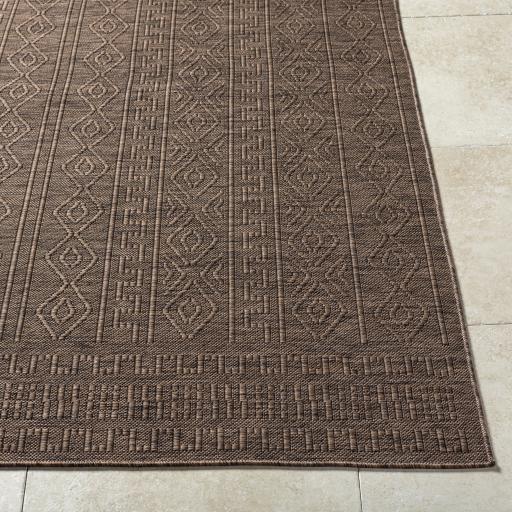 Surya Terrace TRC-2300 Brown Dark Brown 2' x 2'11" Rug