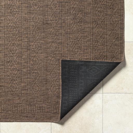 Surya Terrace TRC-2300 Brown Dark Brown 2' x 2'11" Rug