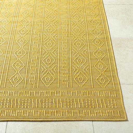 Surya Terrace TRC-2301 Mustard Yellow 2' x 2'11" Rug