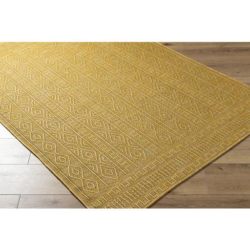 Surya Terrace TRC-2301 Mustard Yellow 2' x 2'11" Rug