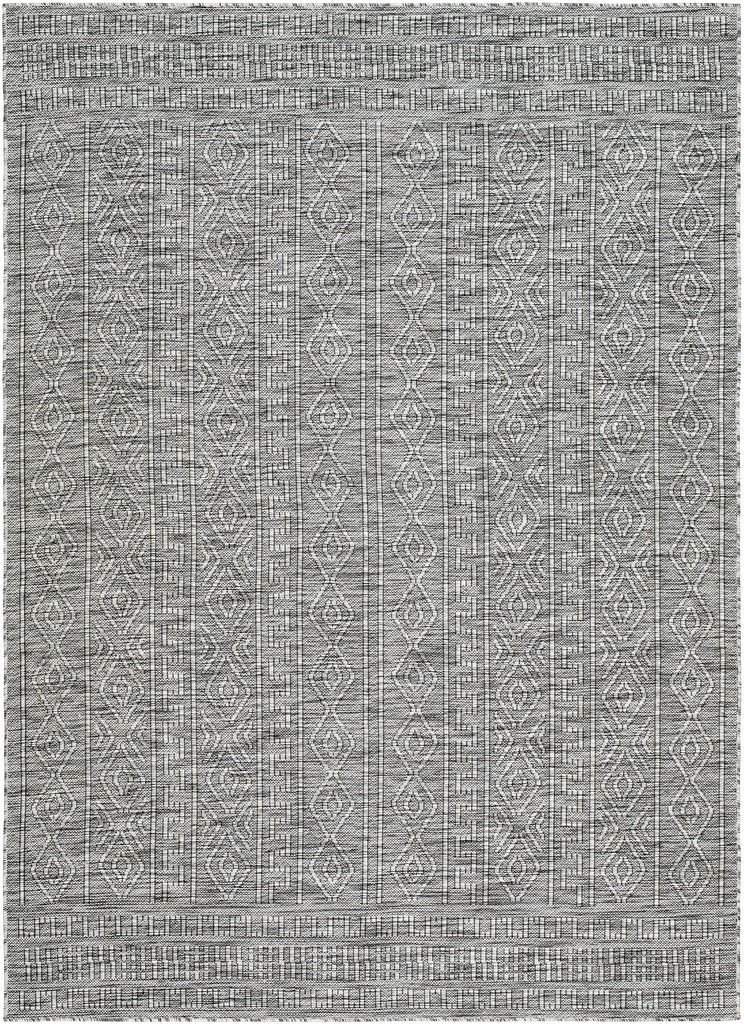 Surya Terrace TRC-2302 Black Cream 2' x 2'11" Rug