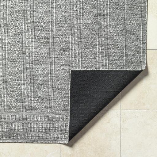 Surya Terrace TRC-2302 Black Cream 2' x 2'11" Rug