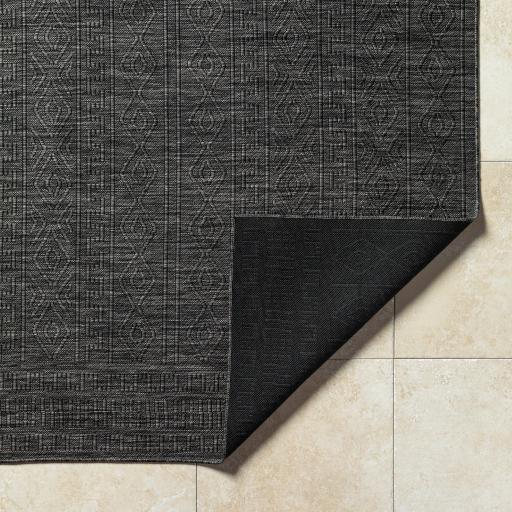 Surya Terrace TRC-2303 Black 2' x 2'11" Rug