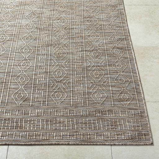 Surya Terrace TRC-2304 Cream Mustard 2' x 2'11" Rug