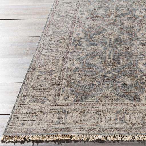 Surya Theodora THO-3001 Dark Brown Light Gray 10' x 14' Rug