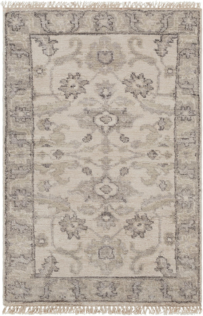 Surya Theodora THO-3003 Dark Brown Gray 8' Round Rug