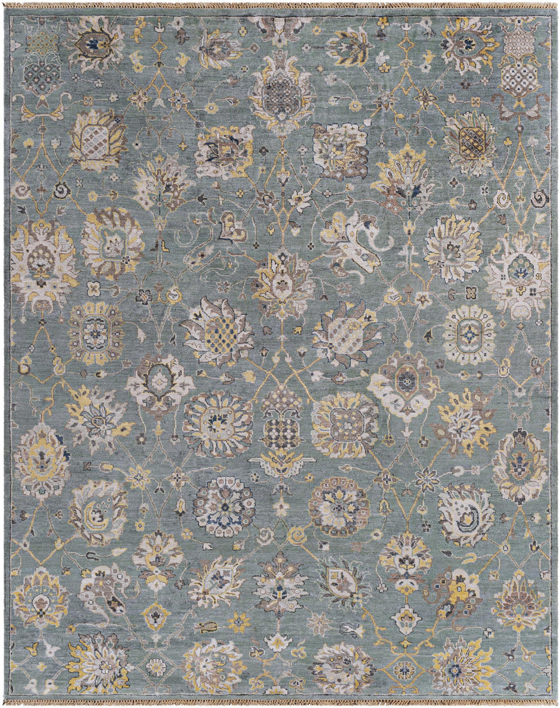 Surya Theodora THO-3006 Aqua Charcoal 12' x 15' Rug