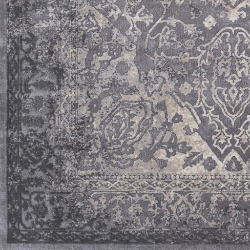 Surya Tibetan TBT-2300 Charcoal Ivory 3'11" x 5'7" Rug