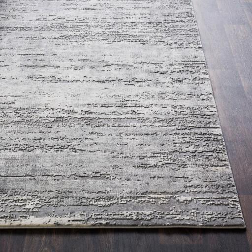 Surya Tibetan TBT-2305 Charcoal Medium Gray 7'10" Round Rug