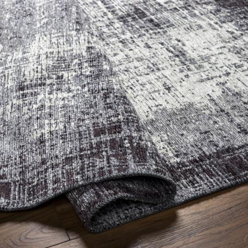 Surya Toscana TCN-2303 Charcoal Cream 2'6" x 7'3" Rug