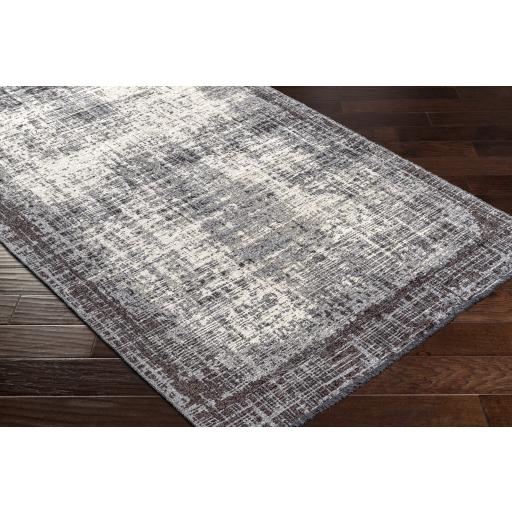 Surya Toscana TCN-2303 Charcoal Cream 2'6" x 7'3" Rug