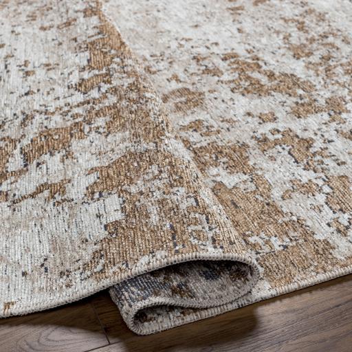 Surya Toscana TCN-2304 Charcoal Cream 2'6" x 7'3" Rug