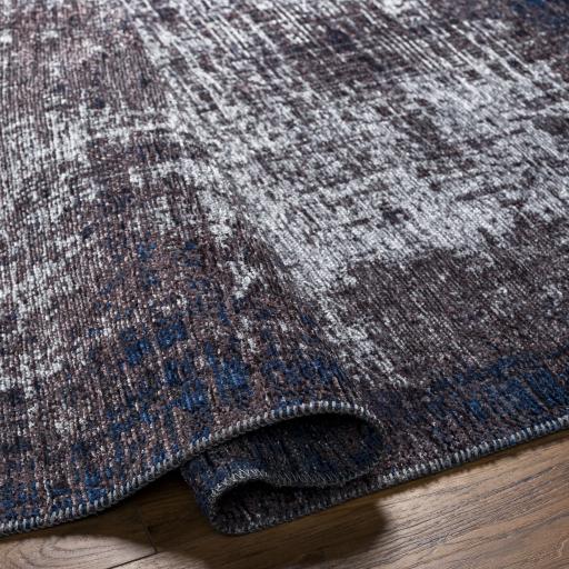 Surya Toscana TCN-2305 Charcoal Navy 2'6" x 7'3" Rug