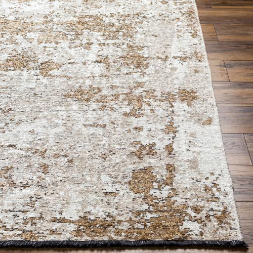 Surya Toscana TCN-2306 Charcoal Cream 2'6" x 7'3" Rug