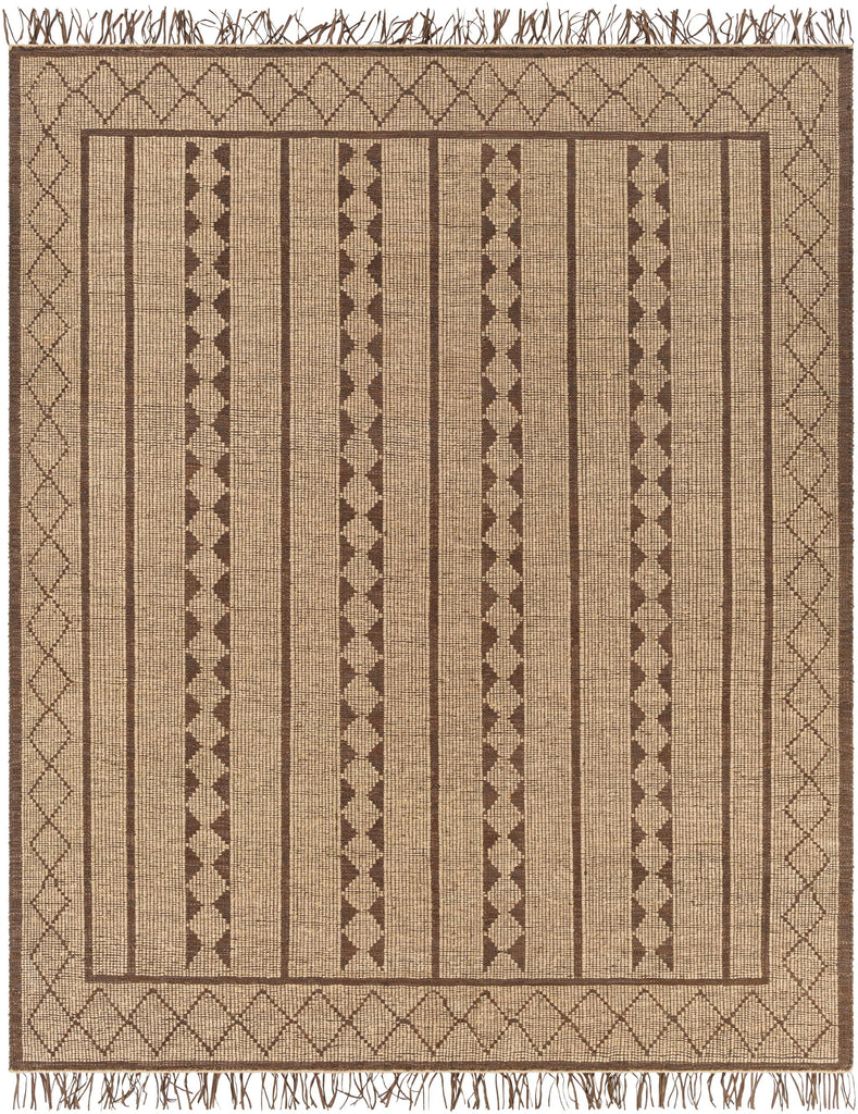 Surya Touareg TOG-2300 Charcoal Dark Brown 10' x 14' Rug