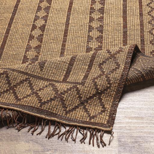 Surya Touareg TOG-2300 Charcoal Dark Brown 10' x 14' Rug