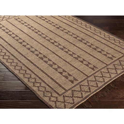 Surya Touareg TOG-2300 Charcoal Dark Brown 10' x 14' Rug