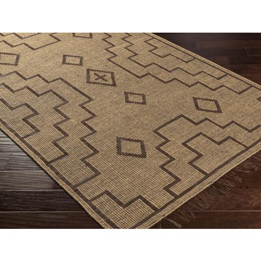 Surya Touareg TOG-2301 Charcoal Dark Brown 10' x 14' Rug