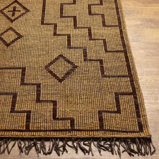 Surya Touareg TOG-2301 Charcoal Dark Brown 2' x 3' Rug