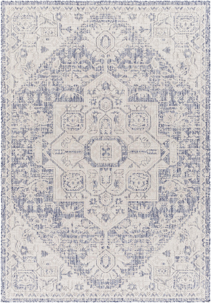 Surya Tuareg TRG-2390 Cream Dark Blue 5'3" x 7' Rug