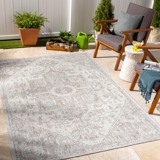 Surya Tuareg TRG-2392 Cream Tan 6'7" x 9' Rug