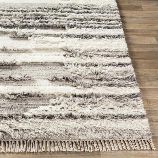 Surya Tulum TMU-2301 Cream Dark Brown 2' x 3' Rug