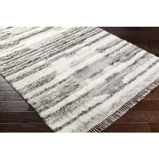 Surya Tulum TMU-2301 Cream Dark Brown 2' x 3' Rug