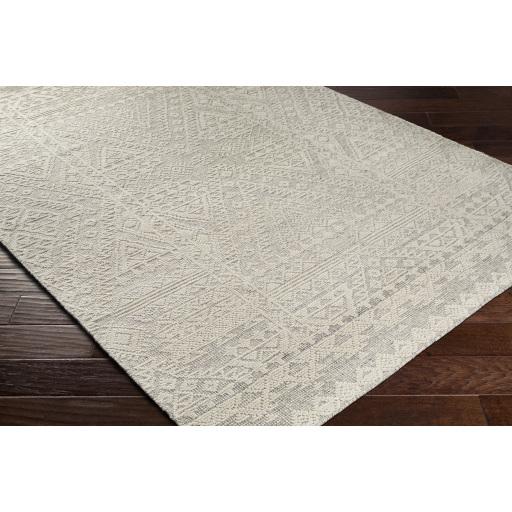 Surya Tunus TUN-2306 Ink Blue Light Beige 6' x 9' Rug