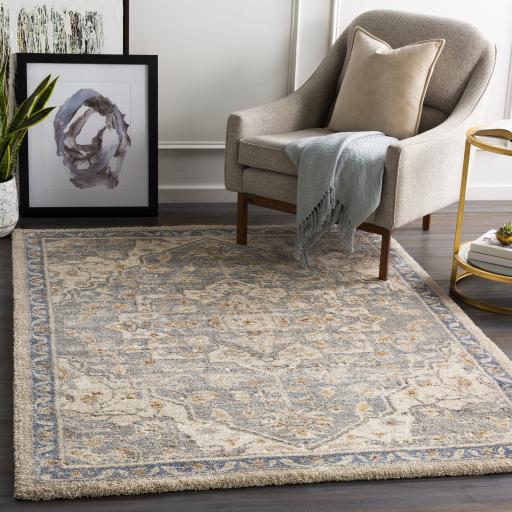 Surya Tuscany TUS-2309 Aqua Blue 12' x 15' Rug