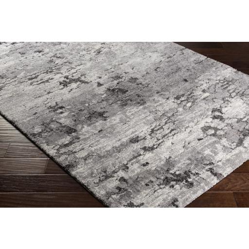 Surya Tuscany TUS-2310 Black Charcoal 7'10" Square Rug