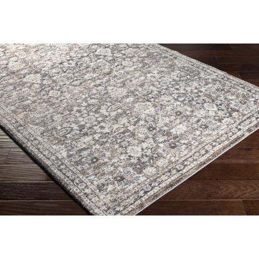 Surya Tuscany TUS-2319 Brown Charcoal 7'10" Square Rug