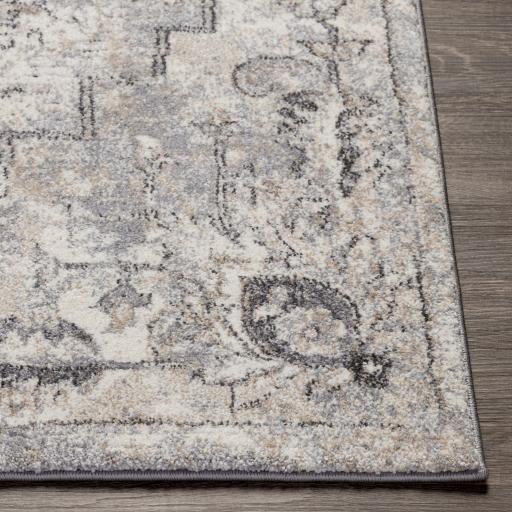 Surya Tuscany TUS-2321 Cream Gray 7'10" Square Rug