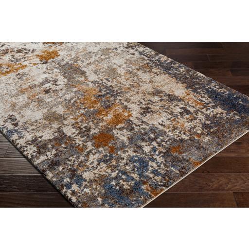 Surya Tuscany TUS-2328 Blue Brown 7'10" Square Rug