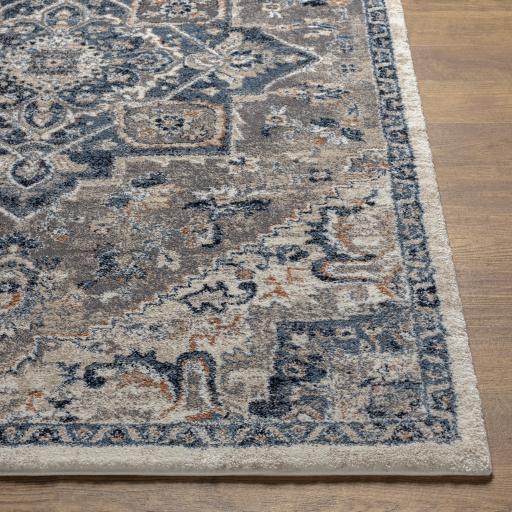 Surya Tuscany TUS-2335 Blue Cream 7'10" Square Rug