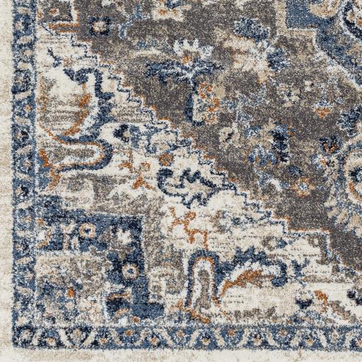 Surya Tuscany TUS-2335 Blue Cream 7'10" Square Rug