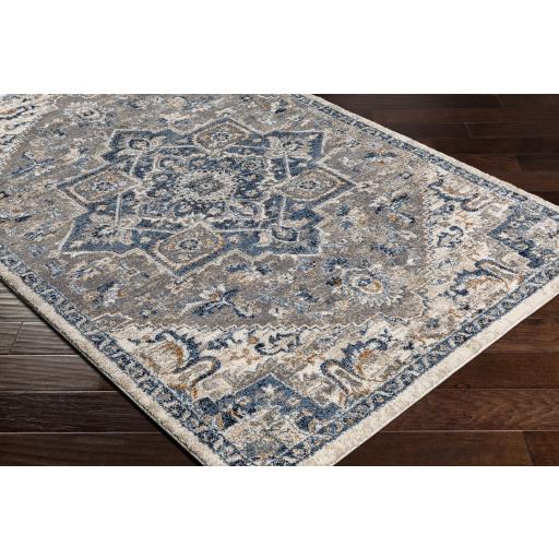 Surya Tuscany TUS-2335 Blue Cream 7'10" Square Rug