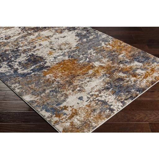 Surya Tuscany TUS-2336 Blue Brown 2' x 2'11" Rug